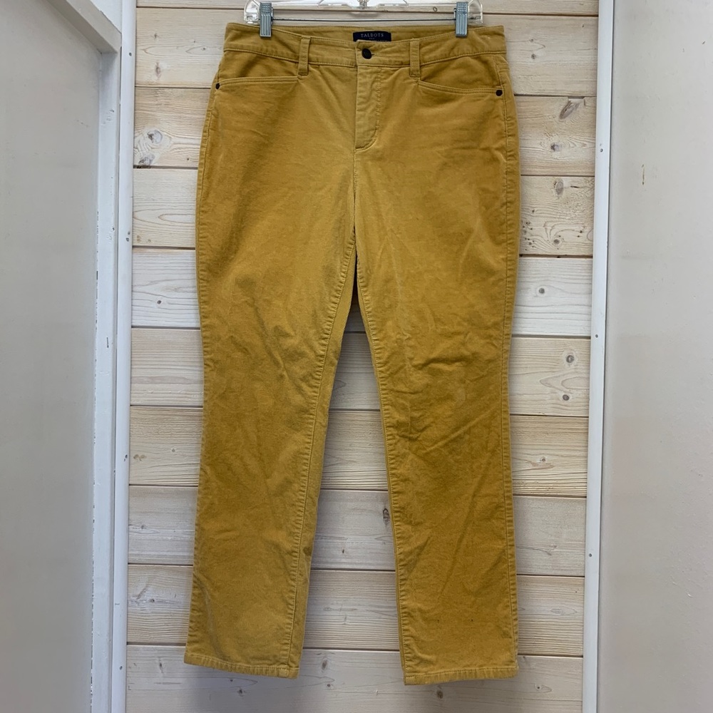 Talbots Simply Flattering 5-Pocket Corduroy Pants